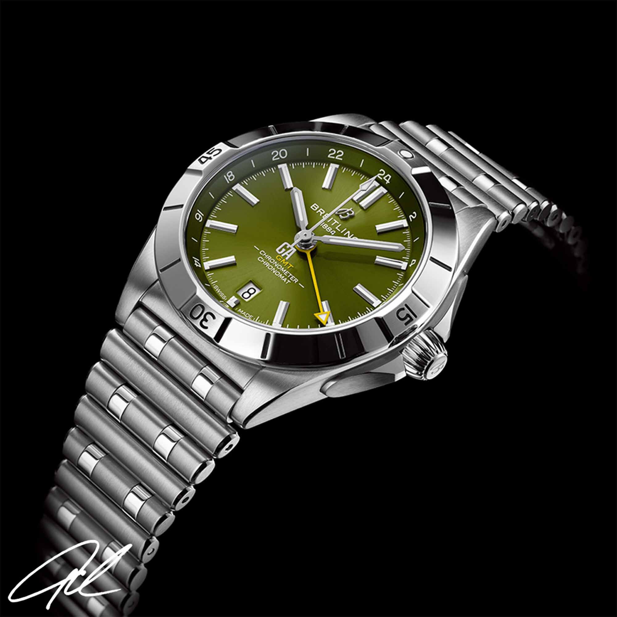 Breitling Chronomat Giannis Antetokounmpo Automatic GMT 40 mm Stainless Steel Limited Edition Maison Birks